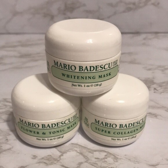 Mario badescu travel size skincare face masks 1 oz containers bundle - Picture 2 of 12